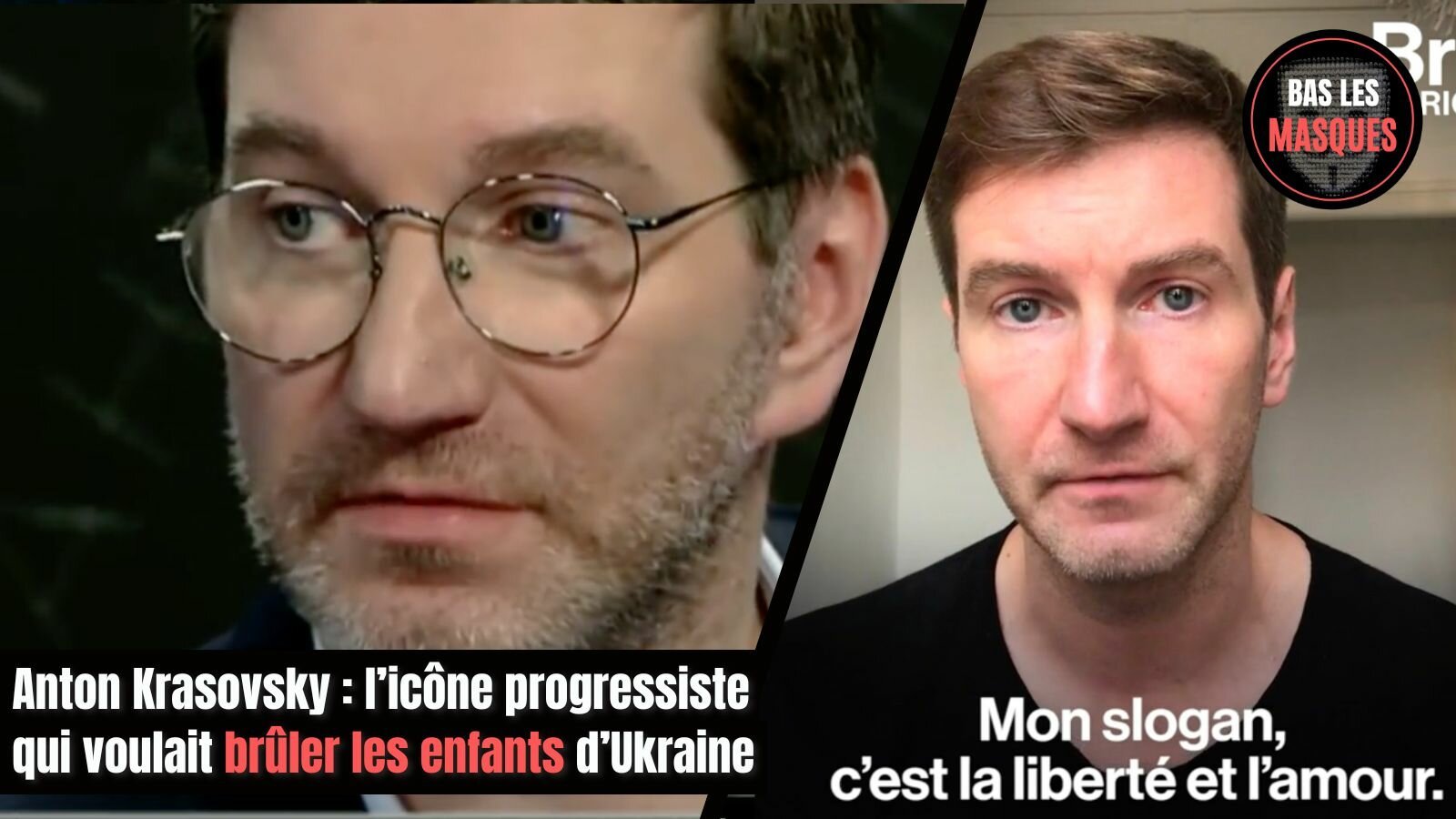 Anton Krasovsky : l’icône progressiste qui voulait brûler les enfants d’Ukraine Anton Krasovsky : l’icône progressiste qui voulait brûler les enfants d’Ukraine