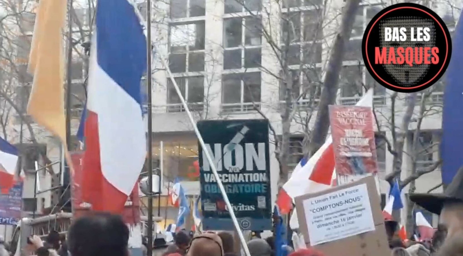 L'annonce du pass vaccinal relance les mobilisations