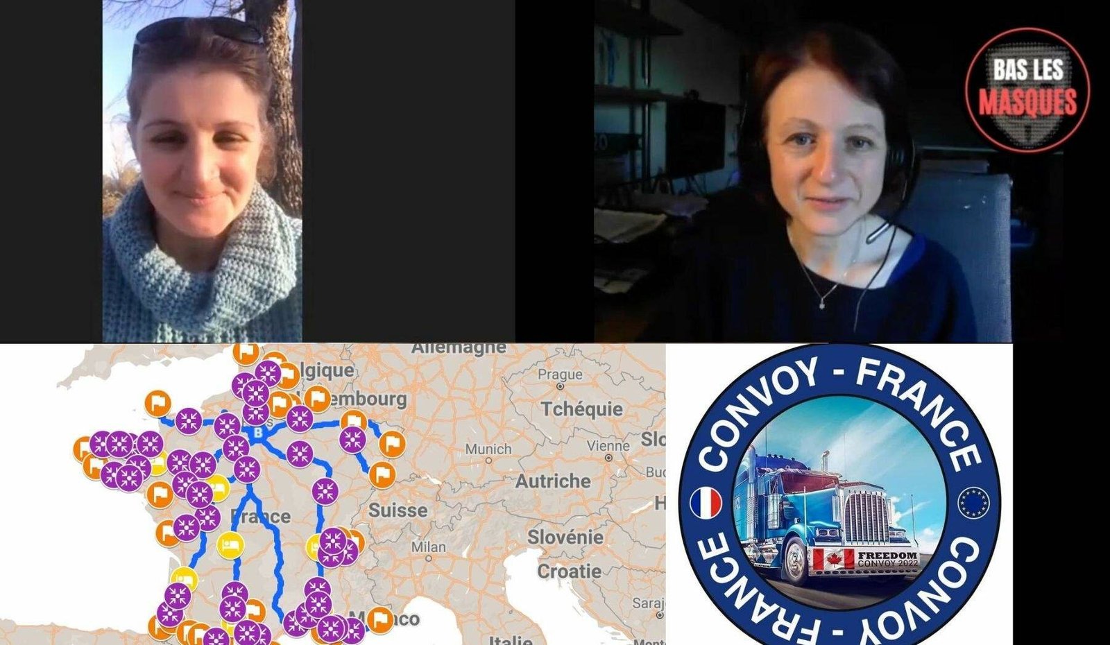"Convoy France" : rencontre avec Marisa et Maria, porte-parole du mouvement 