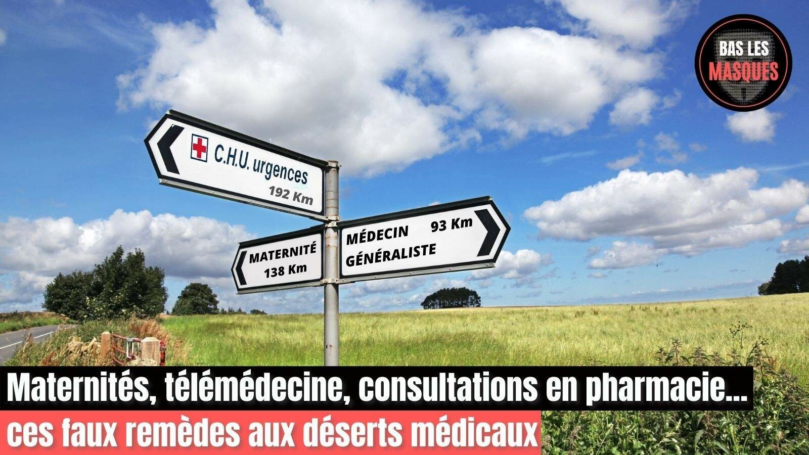 Maternités, télémédecine, consultations en pharmacie... ces faux remèdes aux déserts médicaux