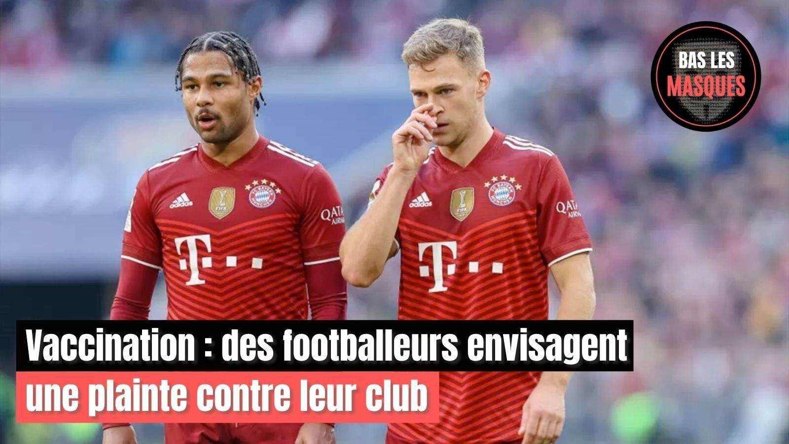 Vaccination : des footballeurs envisagent une plainte contre leur club