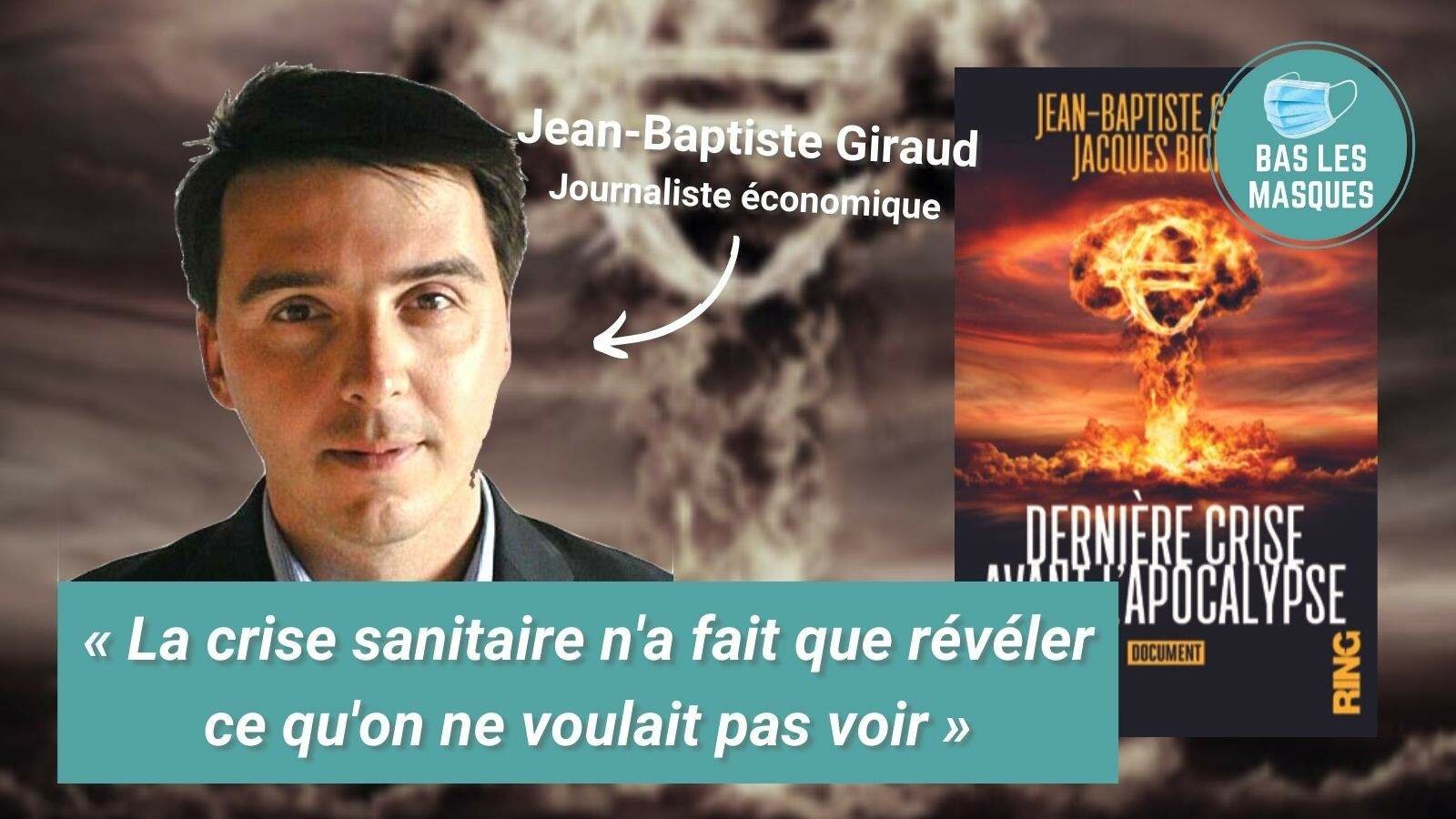 Jean-Baptiste Giraud : « La crise sanitaire n'a fait que révéler ce qu'on ne voulait pas voir » Jean-Baptiste Giraud : « La crise sanitaire n'a fait que révéler ce qu'on ne voulait pas voir »