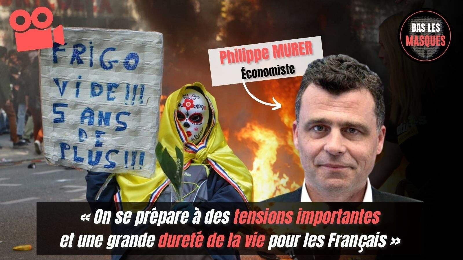 Philippe Murer : « On se prépare à des tensions importantes et une grande dureté de la vie pour les Français »