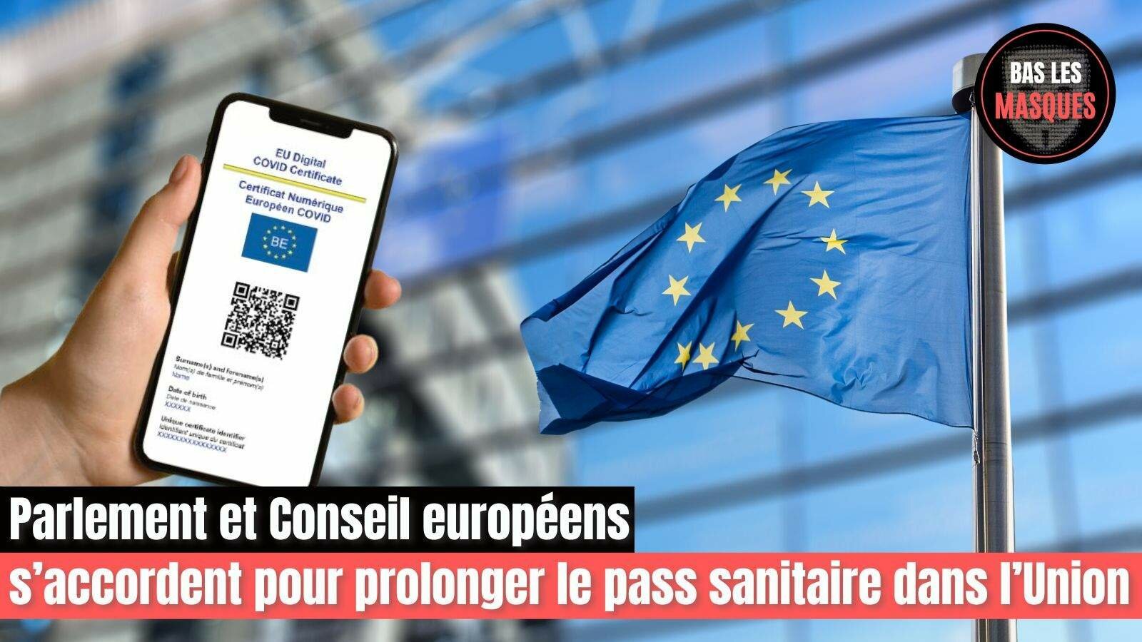 Parlement et Conseil européens s’accordent pour prolonger le pass sanitaire dans l’Union 