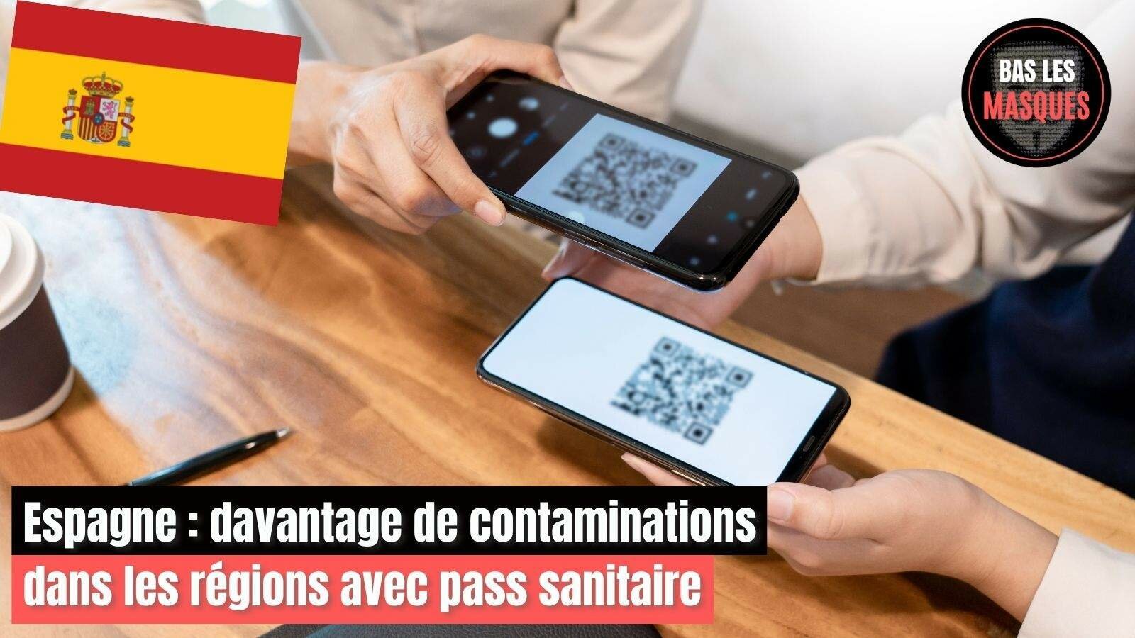 Espagne : davantage de contaminations dans les régions avec pass sanitaire Espagne : davantage de contaminations dans les régions avec pass sanitaire