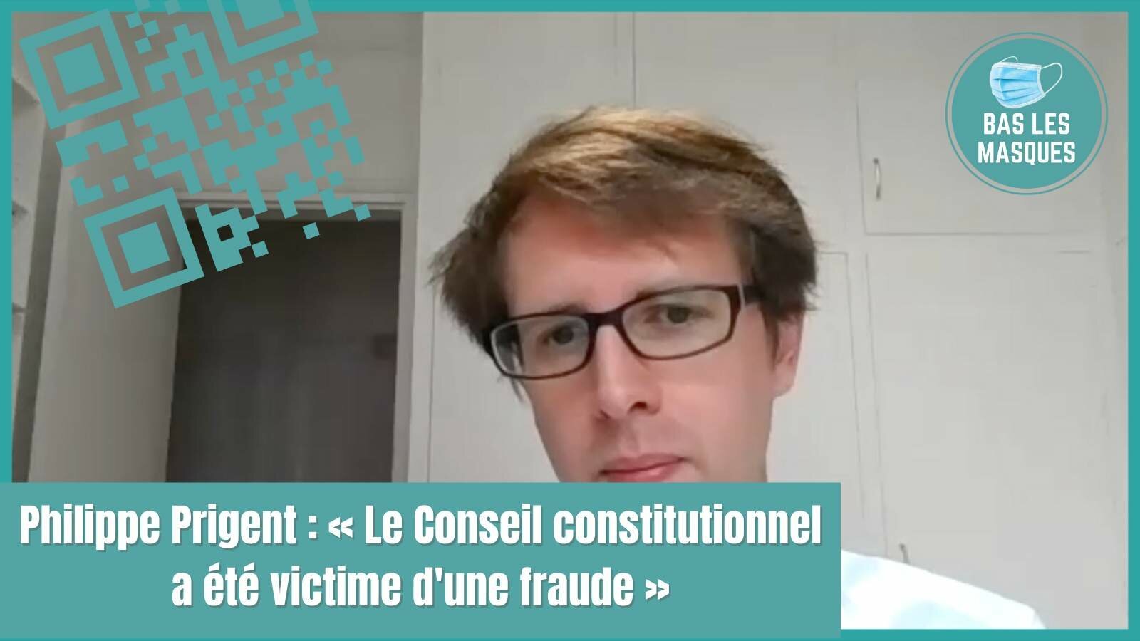 Philippe Prigent : « Le Conseil constitutionnel a été victime d'une fraude » Philippe Prigent : « Le Conseil constitutionnel a été victime d'une fraude »