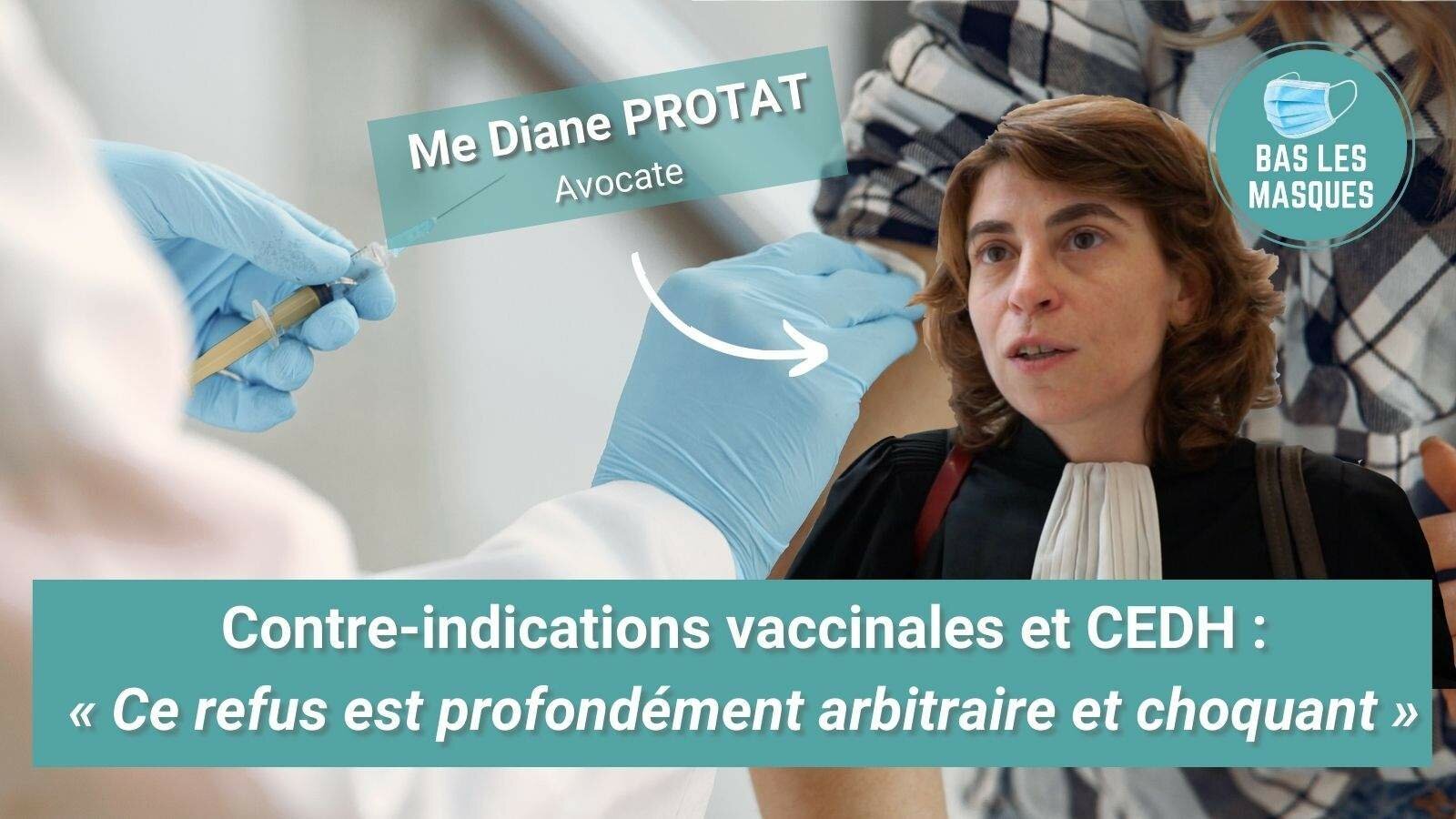 Contre-indications vaccinales et CEDH : « ce refus est profondément arbitraire et choquant »