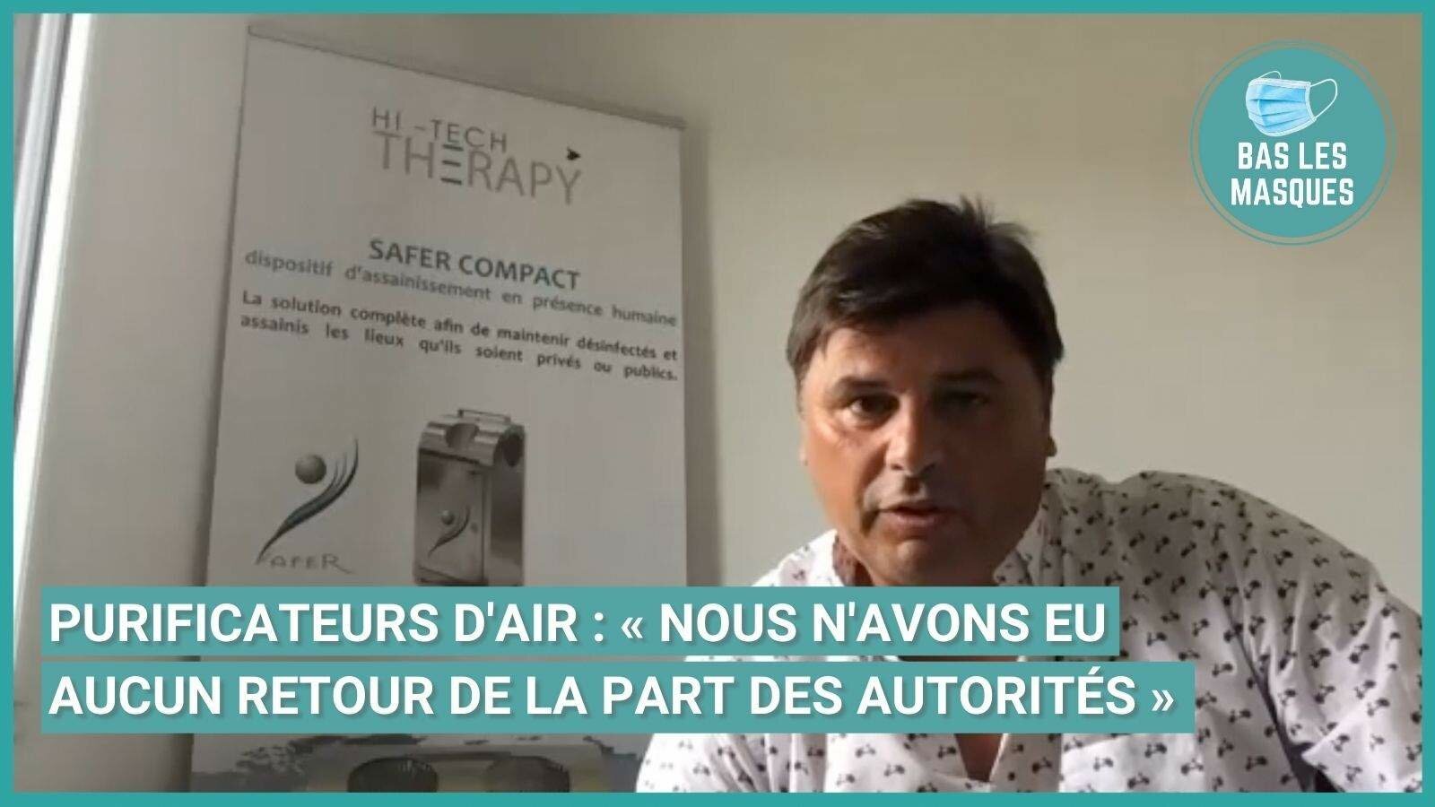 Purificateurs d'air : « Nous n'avons eu aucun retour de la part des autorités » Purificateurs d'air : « Nous n'avons eu aucun retour de la part des autorités »