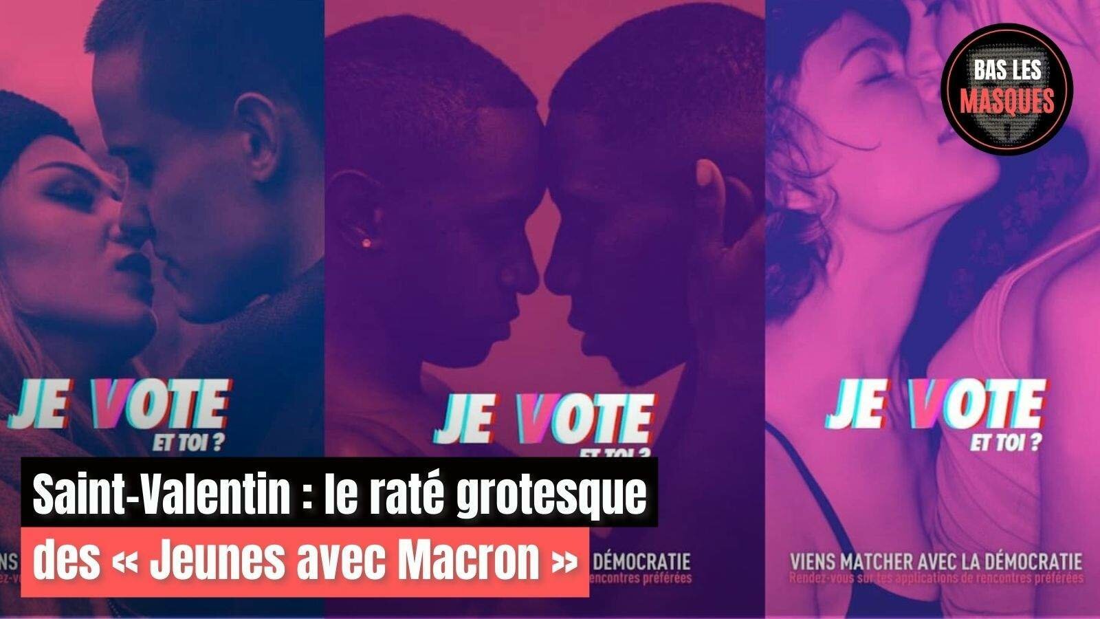 Saint-Valentin : le raté grotesque des « Jeunes avec Macron »