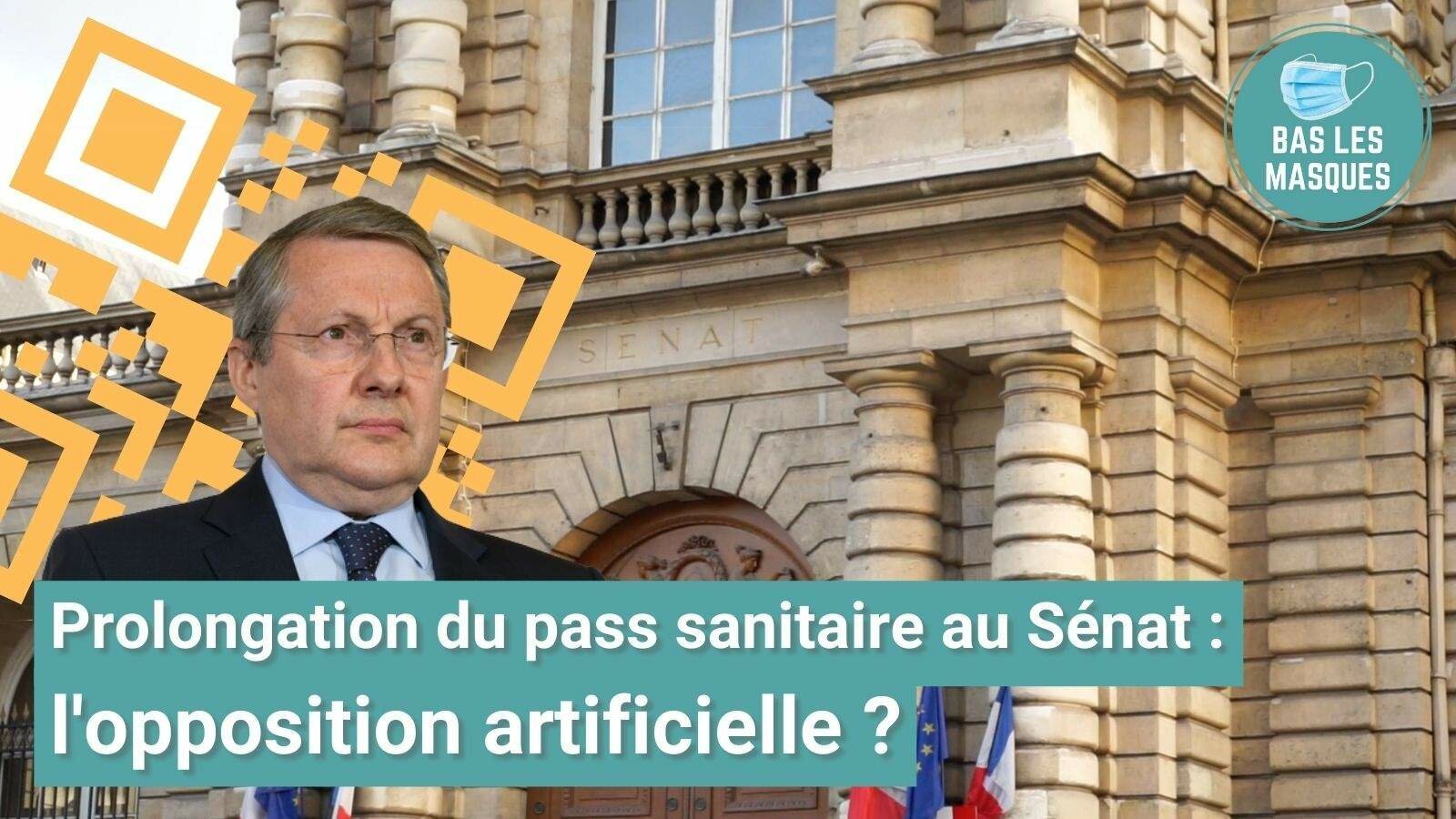 Prolongation du pass sanitaire au Sénat : l'opposition artificielle Prolongation du pass sanitaire au Sénat : l'opposition artificielle