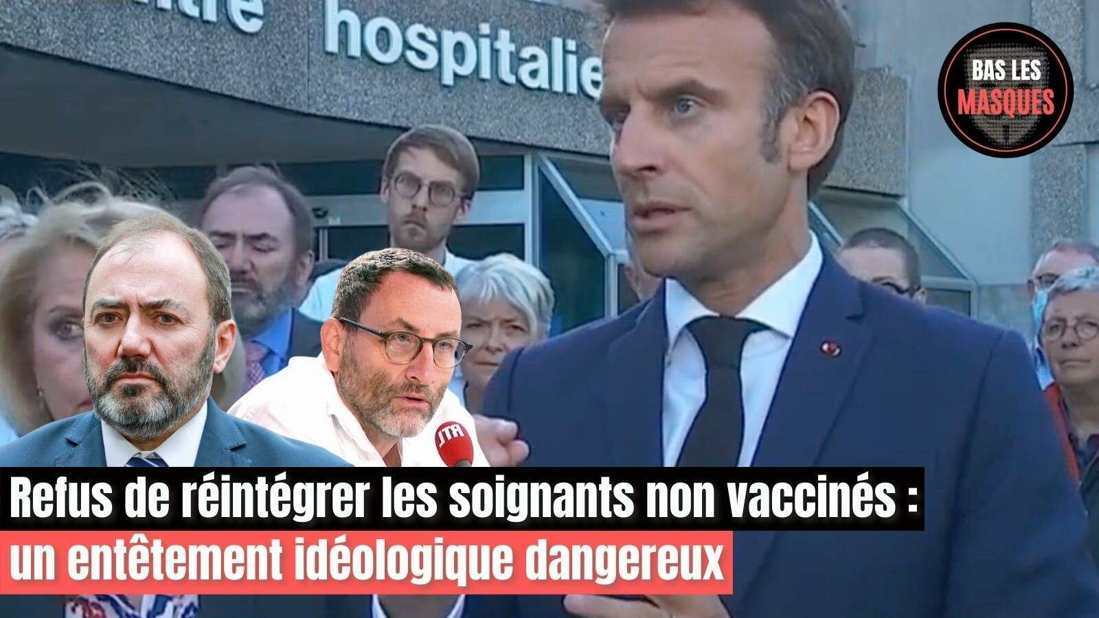 Refus de réintégrer les soignants non vaccinés : un entêtement idéologique dangereux