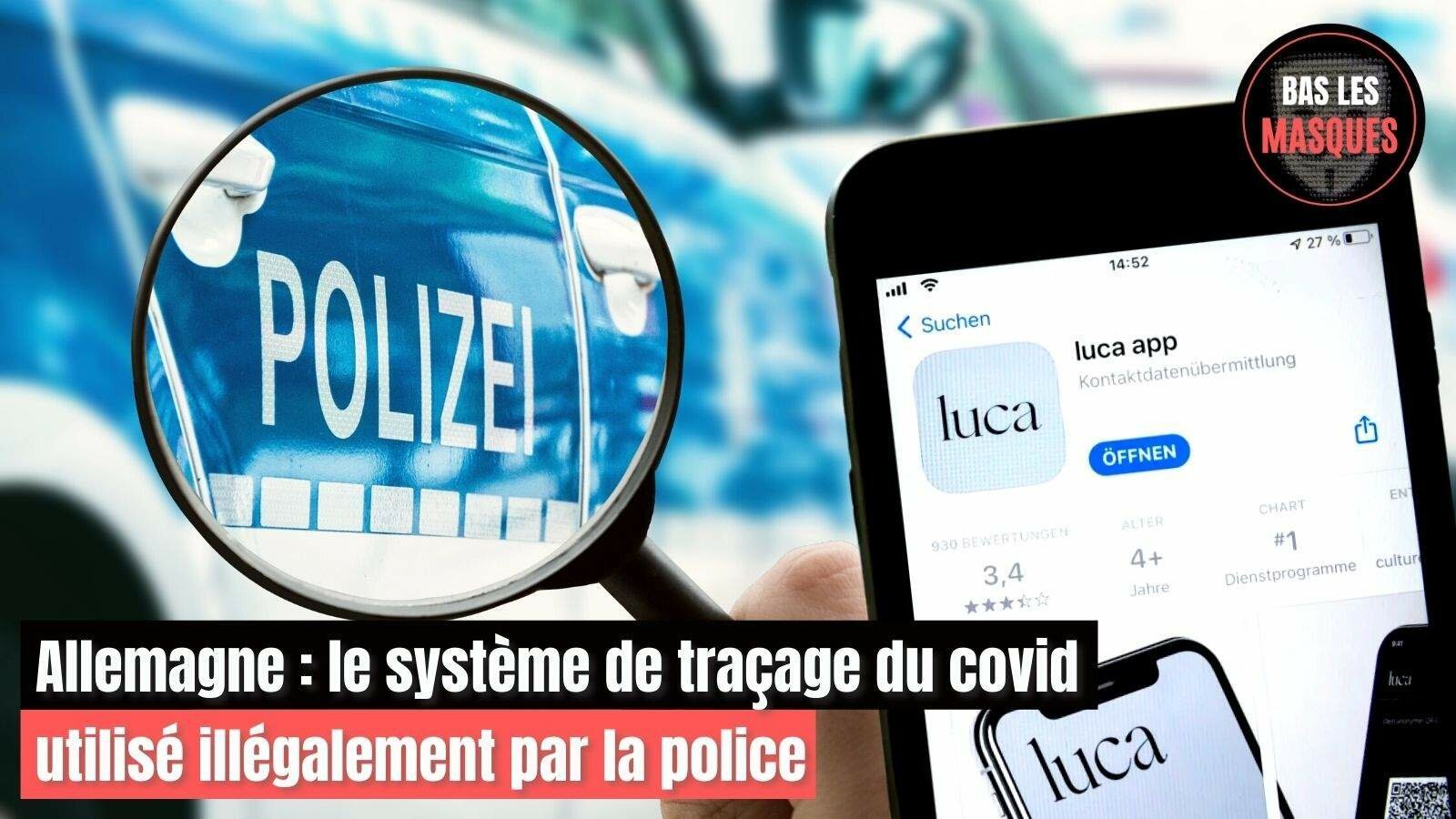 Allemagne : le système de traçage du covid utilisé illégalement par la police