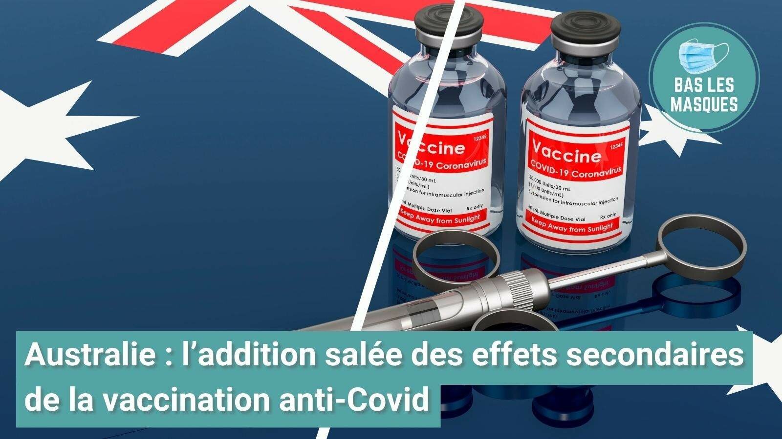Australie : l’addition salée des effets secondaires de la vaccination anti-Covid