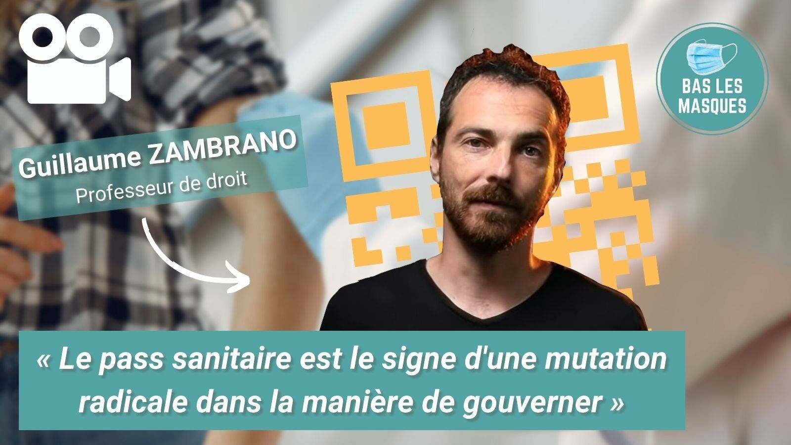 « Le pass sanitaire est le signe d'une mutation radicale dans la manière de gouverner » « Le pass sanitaire est le signe d'une mutation radicale dans la manière de gouverner »