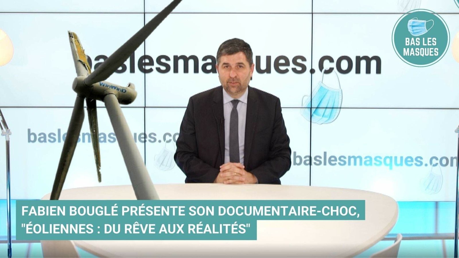 Fabien Bouglé présente le documentaire-choc "Éoliennes : du rêve aux réalités" Fabien Bouglé présente le documentaire-choc "Éoliennes : du rêve aux réalités"