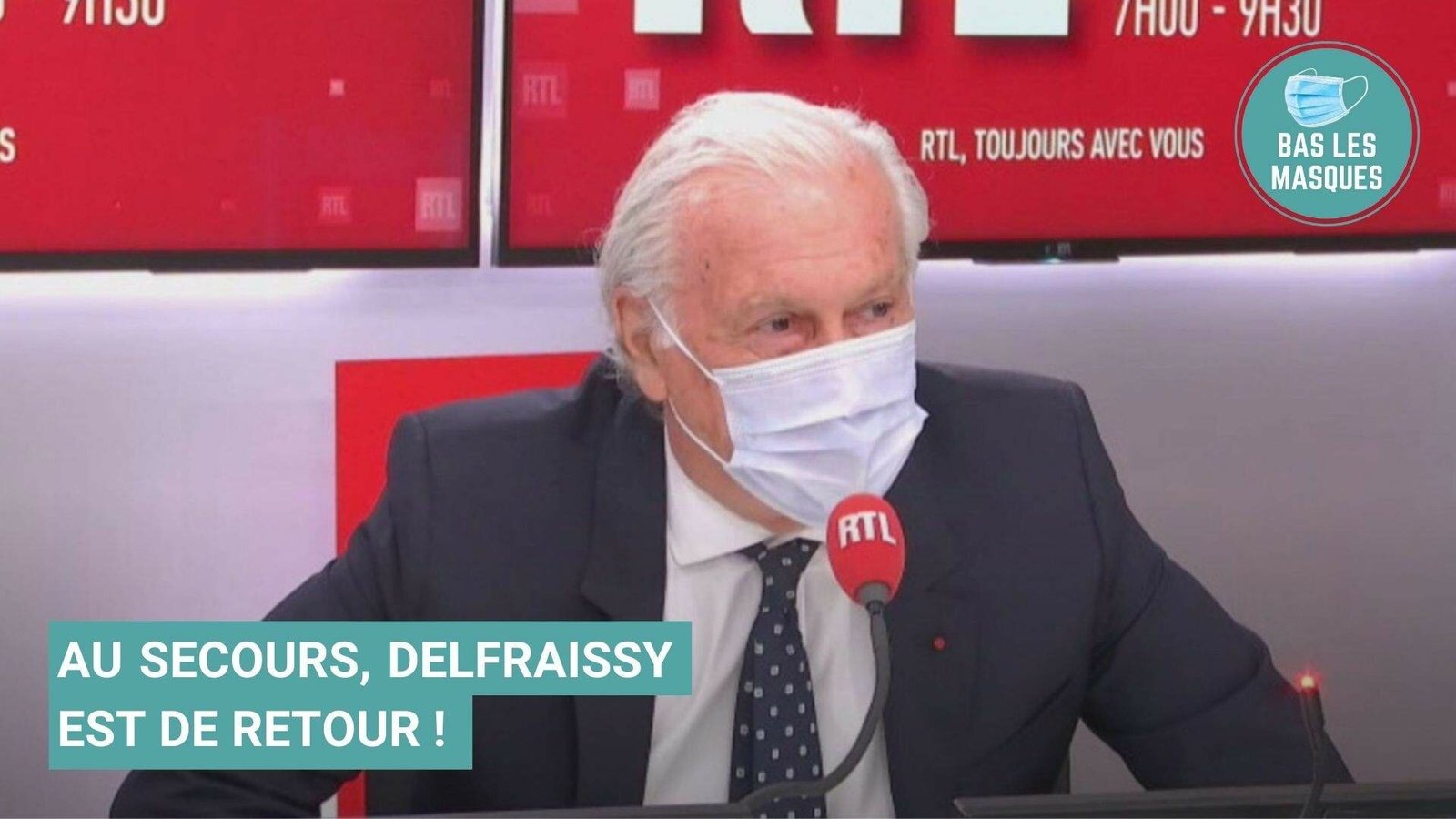Au secours, Delfraissy est de retour ! Au secours, Delfraissy est de retour !