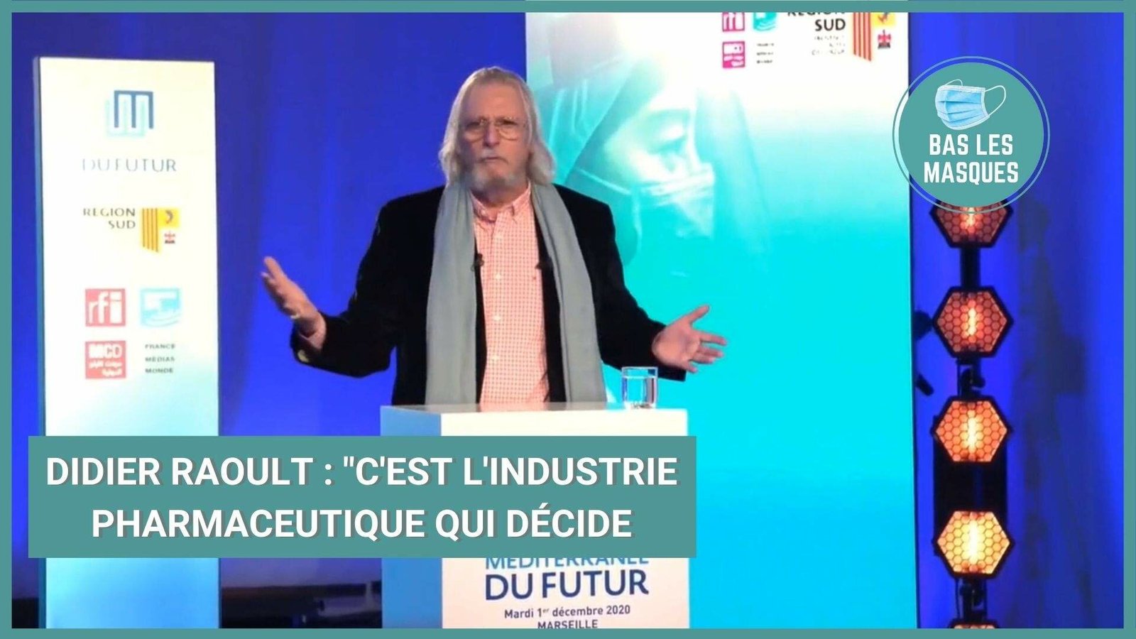 Didier Raoult : "C'est l'industrie pharmaceutique qui dirige" Didier Raoult : "C'est l'industrie pharmaceutique qui dirige"