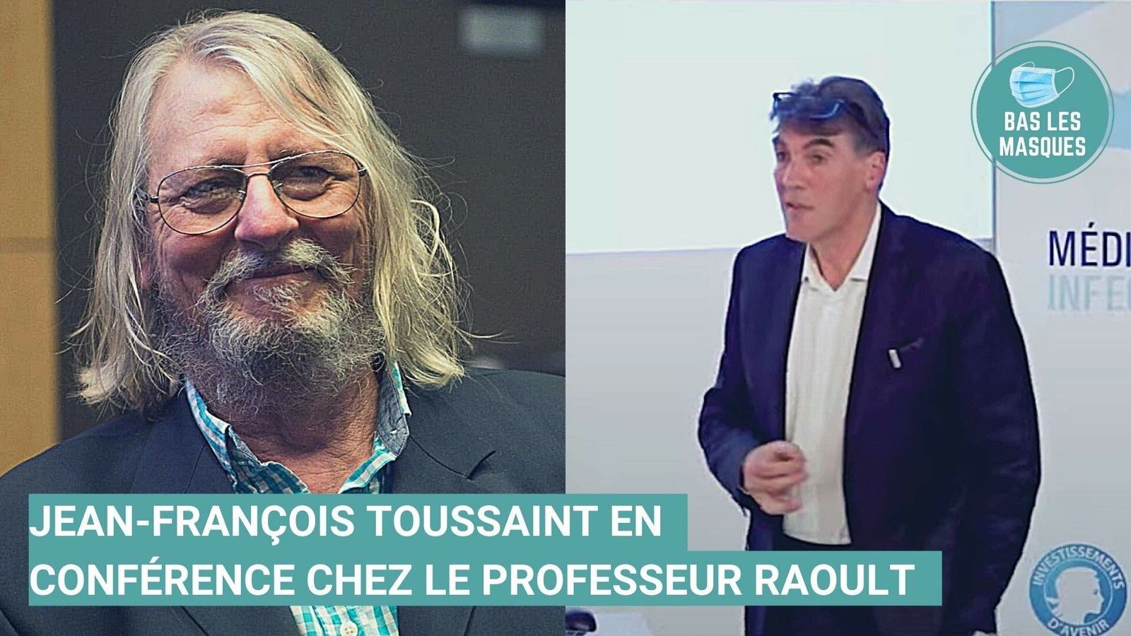 Jean-François Toussaint en conférence chez le professeur Raoult Jean-François Toussaint en conférence chez le professeur Raoult