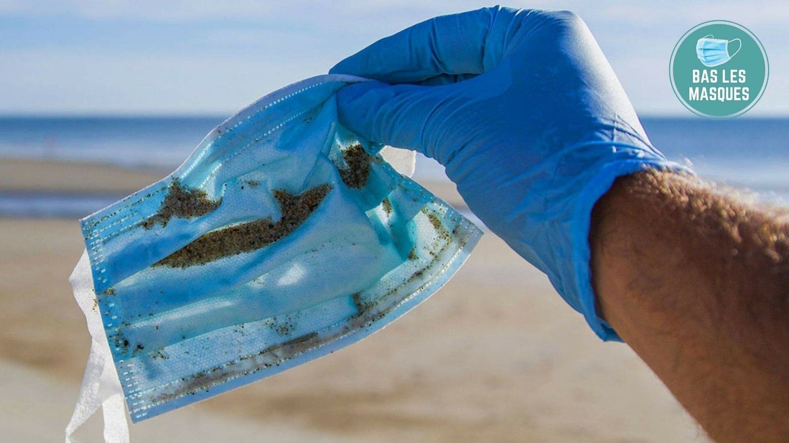 Le désastre écologique des masques chirurgicaux