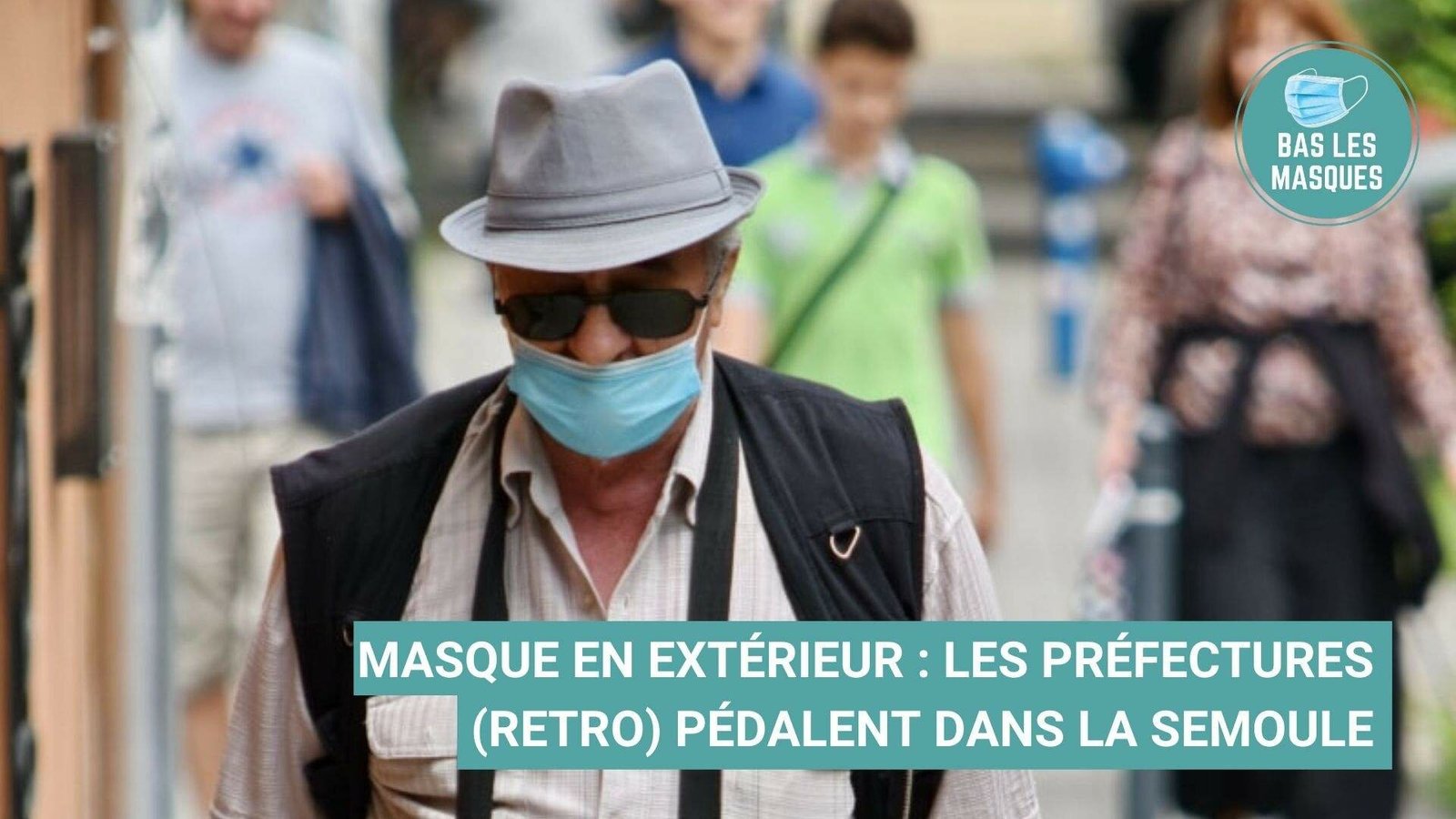 Masque en extérieur : les préfectures (retro) pédalent dans la semoule