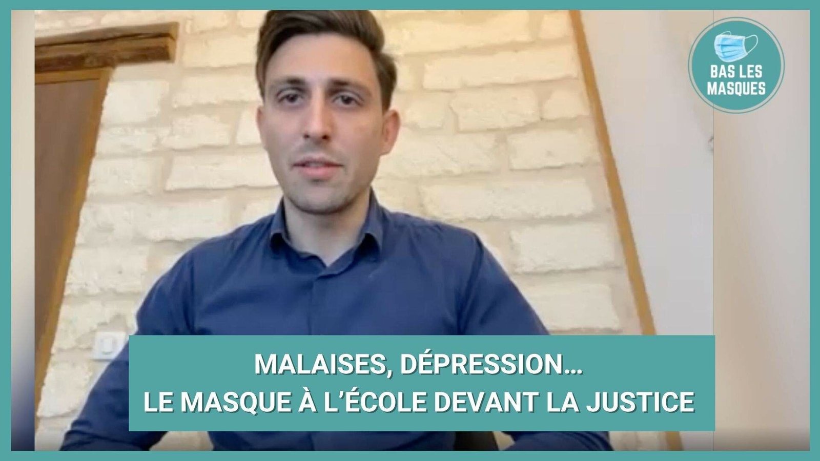 Malaises, dépression… Le masque à l’école devant la justice Malaises, dépression… Le masque à l’école devant la justice
