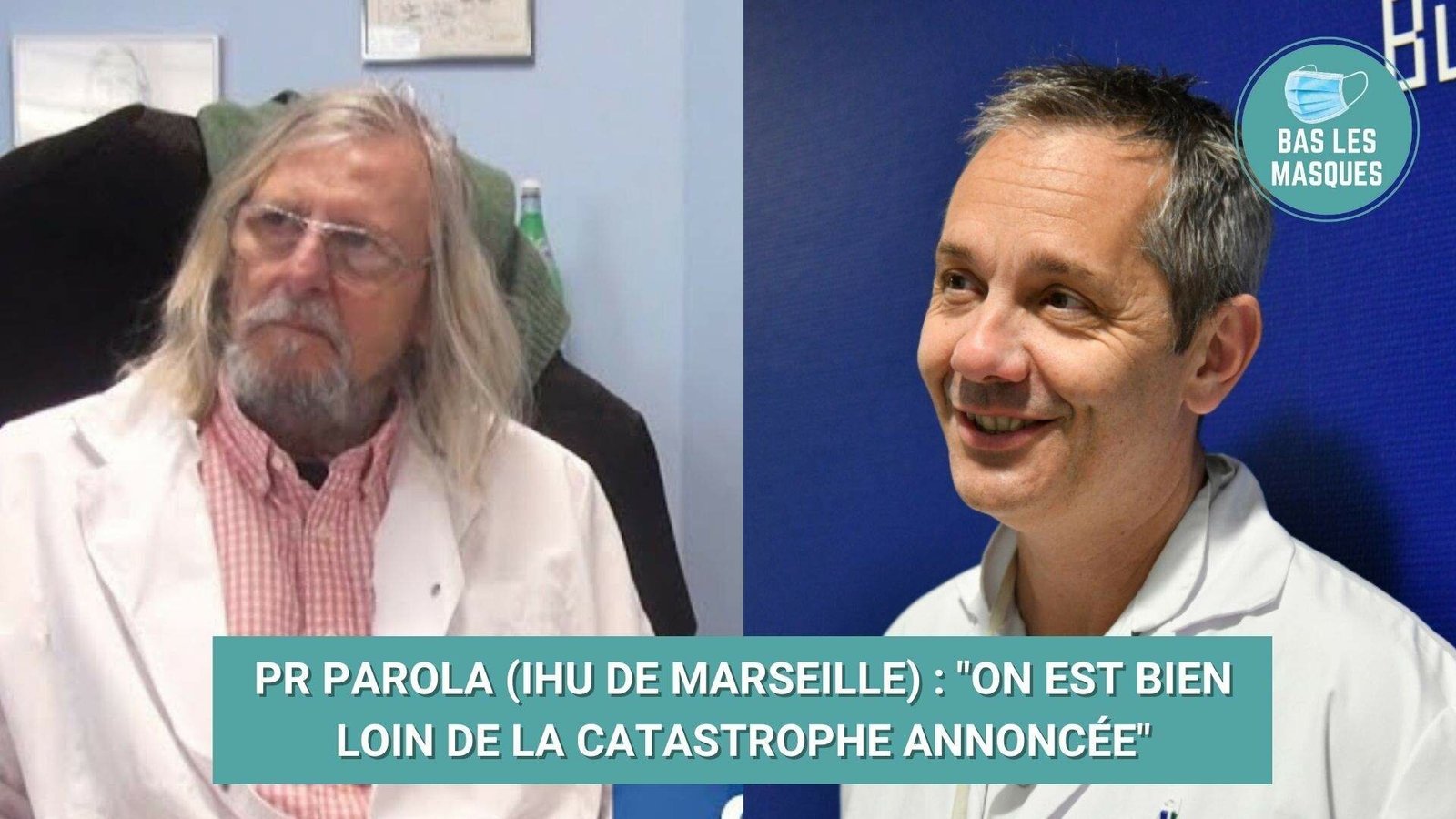 Pr Parola (IHU de Marseille) : "On est bien loin de la catastrophe annoncée"