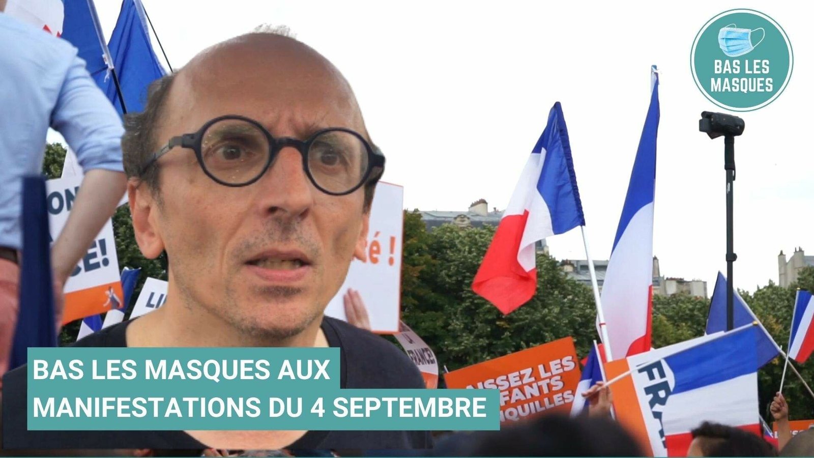 Bas les Masques aux manifestations du 4 septembre